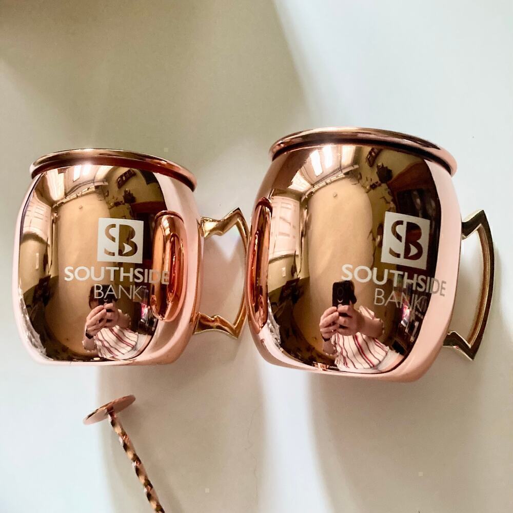 New in Box Moscow Mule Gift Set Southside Bank - Picture 4 of 9